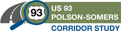 US 93 Polson-Somers Corridor Study logo
