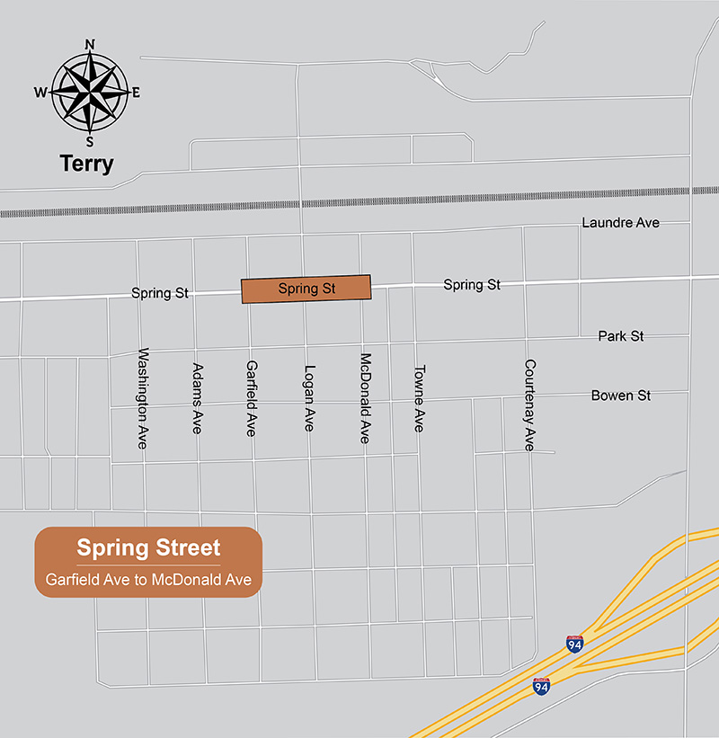 Terry project map