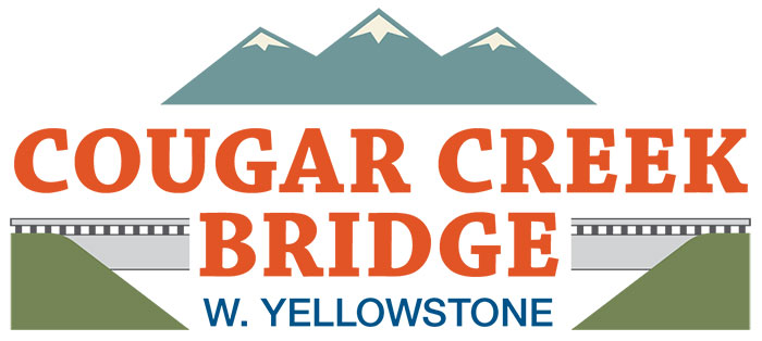 Cougar Creek Bridge W. Yellowstone logo