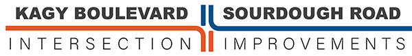 Kagy Boulevard & Sourdough Road Intersection Improvements logo