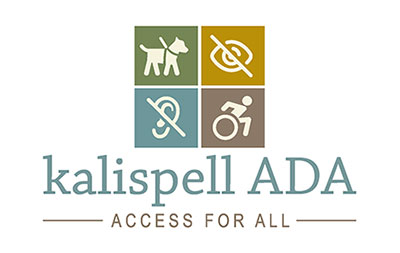 Kalispell ADA logo