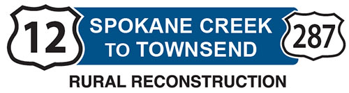 US 12 to US 287 Spokane Creek to Townsend logo