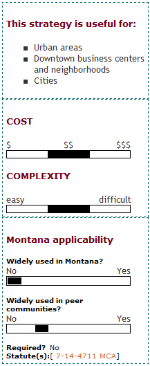 Financing Districts - Transportation Utility Fees