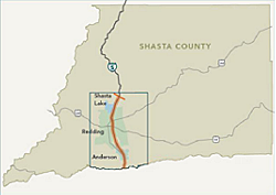 Figure 2 - Shasta County Impact Fee Zone