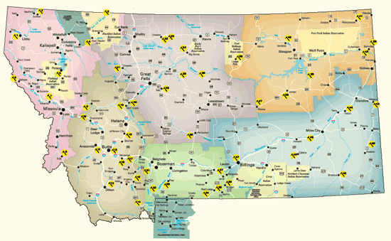 Roadside Marker map